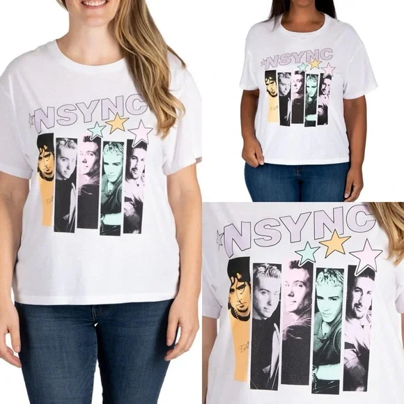 *NSYNC Licensed Women’s Soft Short Sleeve Tee shirt. - Picture 4 of 8